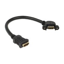 DeLOCK 0.25m 2xHDMI HDMI cable