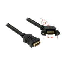 „DeLOCK“ 0,25 m 2 x HDMI HDMI kabelis „DeLOCK“ 0,25 m 2 x HDMI HDMI kabelis