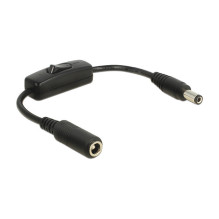 DeLOCK 0.2m, 2x DC 5.5x2.5mm