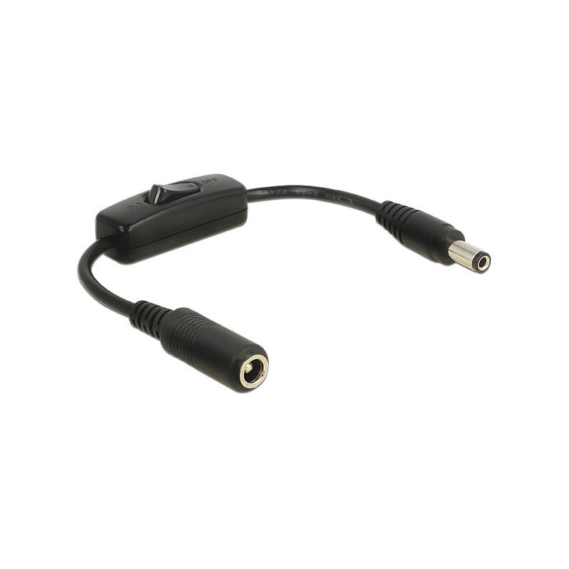 DeLOCK 0,2 m, 2 x DC 5,5 x 2,5 mm