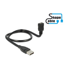 DeLOCK 0.5m, USB2.0-A /...