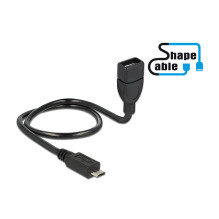 DeLOCK 0.5m, USB2.0 Micro-B...