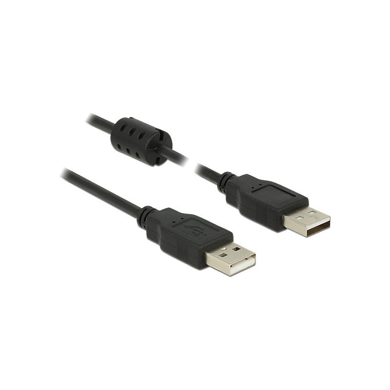„DeLOCK“ 1,5 m, 2 x USB 2.0-A USB kabelis