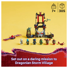 LEGO NINJAGO Drakonų audrų kaimas