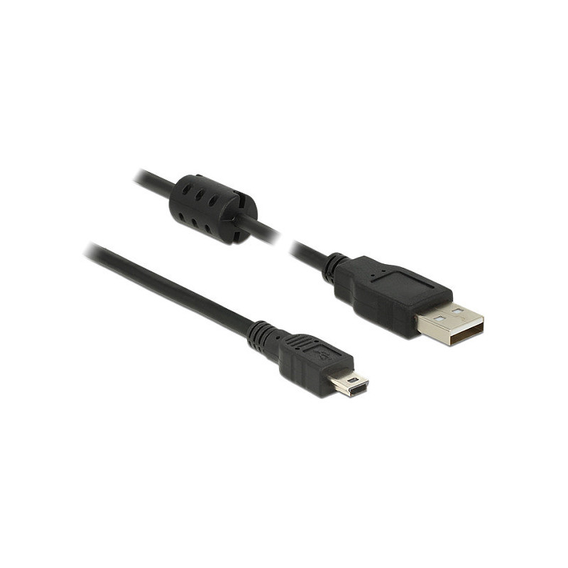 „DeLOCK“ 2 m ilgio USB 2.0-A / USB 2.0 Mini-B USB kabelis