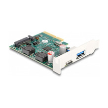 DeLOCK 90107 sąsajos plokštės / adapteris DeLOCK 90107 sąsajos plokštės / adapteris
