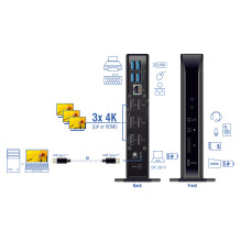 DeLOCK 88051 laptop dock / port replicator