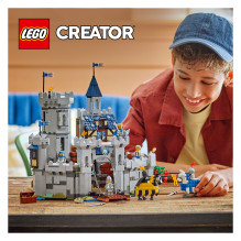 LEGO Creator Viduramžių arklio riterio pilis LEGO Creator Viduramžių arklio riterio pilis
