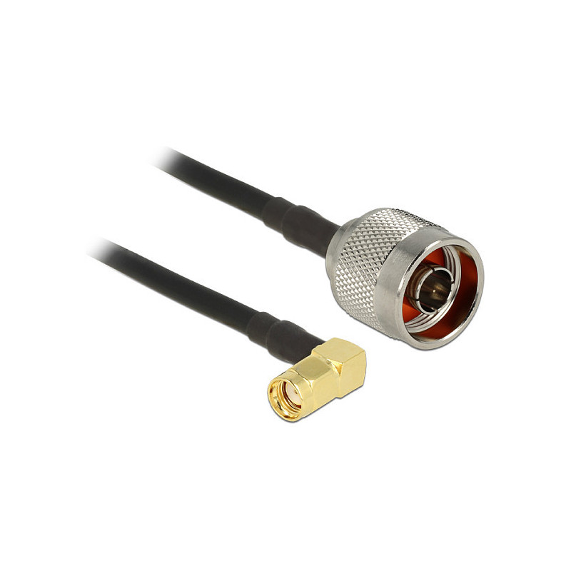 DeLOCK 0,3 m, N / RP-SMA koaksialinis kabelis