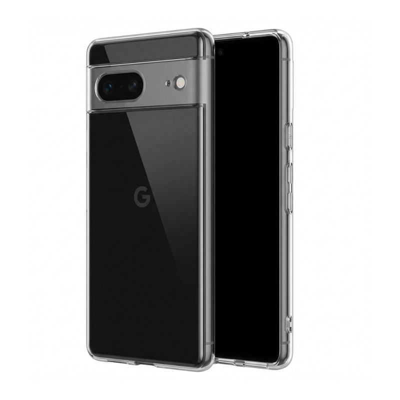 PEDEA minkštas TPU dėklas, skirtas „Google Pixel 7“, skaidrus