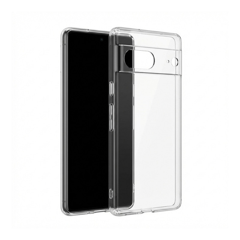 PEDEA minkštas TPU dėklas, skirtas „Google Pixel 7 Pro“, skaidrus