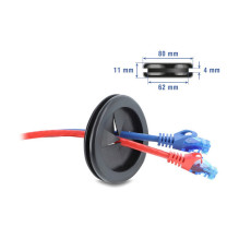 DeLOCK 67334 cable grommet DeLOCK 67334 cable grommet