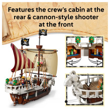LEGO Linksmas piratų laivas LEGO Linksmas piratų laivas