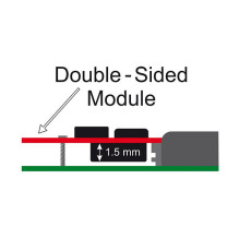 DeLOCK 2x 67-pin M.2 key B - 2x SATA 7-pin interface cards / adapter