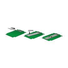 DeLOCK 2x 67-pin M.2 key B - 2x SATA 7-pin interface cards / adapter