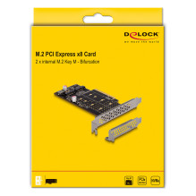 DeLOCK 89837 sąsajos plokštės / adapteris DeLOCK 89837 sąsajos plokštės / adapteris