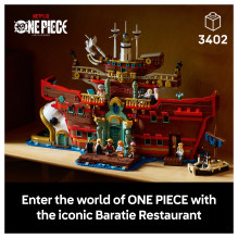 LEGO Baratie plaukiojantis restoranas LEGO Baratie plaukiojantis restoranas