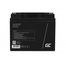 Green Cell AGM VRLA 12V 44Ah maintenance-free battery for mower, scooter, boat, wheelchair