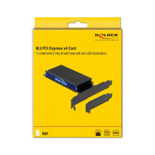 DeLOCK 89013 sąsajos plokštės / adapteris DeLOCK 89013 sąsajos plokštės / adapteris
