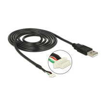 „DeLOCK“ USB 2.0 AM / 5 kontaktų V5 1,5 m kameros kabelis