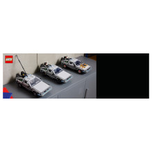 LEGO ICONS Atgal į ateities laiko mašiną