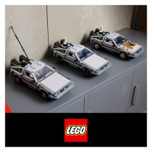 LEGO ICONS Atgal į ateities laiko mašiną