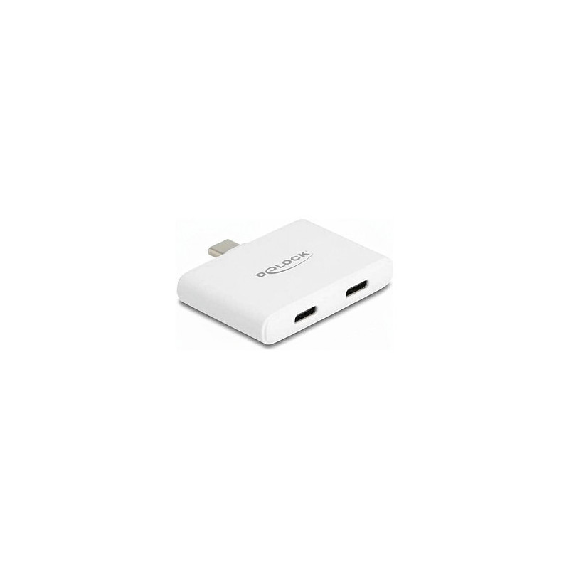 „Delock“ USB Type-C™ į USB-C™ adapteris, duomenys 10 Gbps ir vaizdo įrašas 4K 60 Hz + USB Type-C™ PD 92 W