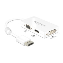 „DeLOCK“ 0,16 m „DisplayPort“ / VGA + HDMI + DVI-D jungtis „DeLOCK“ 0,16 m „DisplayPort“ / VGA + HDMI + DVI-D jungtis