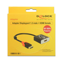 DeLOCK 0.2m, Displayport / HDMI DeLOCK 0.2m, Displayport / HDMI