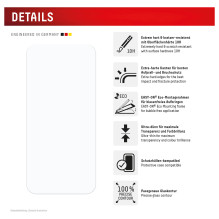 „Displex 02012“ mobiliojo telefono ekrano / galinės dalies apsauga