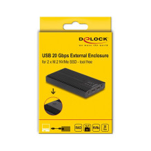 DeLOCK 42022 storage drive enclosure DeLOCK 42022 storage drive enclosure