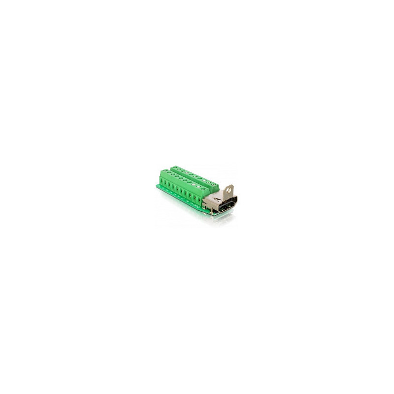 „DeLOCK“ adapterio HDMI lizdo blokas, 20 kontaktų