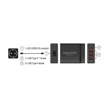 DeLOCK USB-Wandladegerät 63974 DeLOCK USB-Wandladegerät 63974