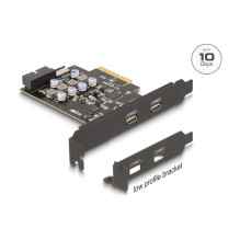 DeLOCK 90345 sąsajos plokštės / adapteris DeLOCK 90345 sąsajos plokštės / adapteris