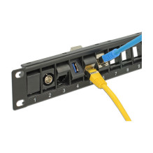 DeLOCK 43340 patch panel DeLOCK 43340 patch panel