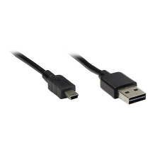 Alcasa USB 2.0 A / mini, 1...