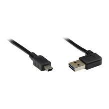 Alcasa USB 2.0 A / mini, 3...