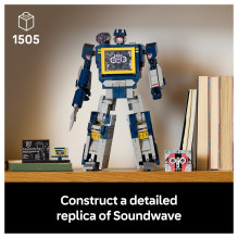 LEGO ICONS Transformers: Soundwave