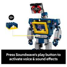 LEGO ICONS Transformers: Soundwave
