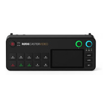Rode mikrofonai RDECaster VIDEO (juodi, USB-C, Bluetooth 5.3, WLAN, HDMI)