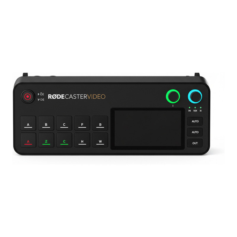 Rode mikrofonai RDECaster VIDEO (juodi, USB-C, Bluetooth 5.3, WLAN, HDMI)