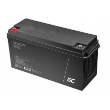 Green Cell AGM VRLA 12V 150Ah maintenance-free battery for camper, photovoltaics, solar panels, boats