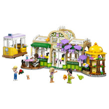 LEGO Friends augalų kavinė ir gėlių parduotuvė