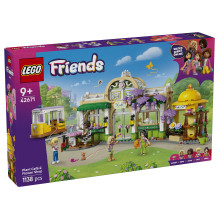 LEGO Friends augalų kavinė ir gėlių parduotuvė