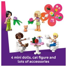 LEGO Friends augalų kavinė ir gėlių parduotuvė