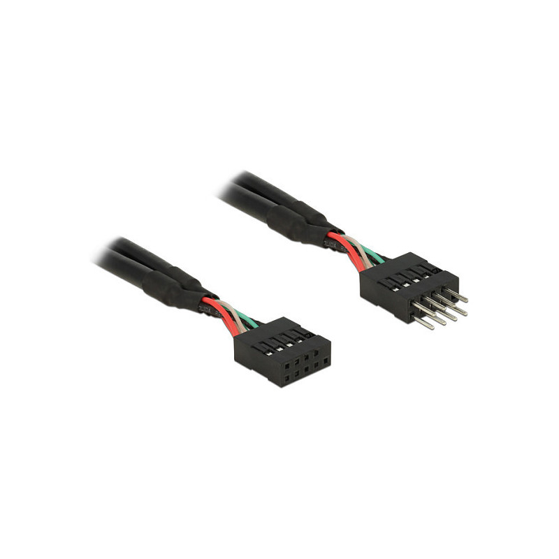 DeLOCK 0,25 m 2xUSB2.0