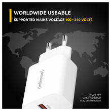 „Intenso“ maitinimo adapteris USB-A / USB-C / 7803012 „Intenso“ maitinimo adapteris USB-A / USB-C / 7803012