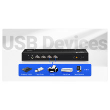ATEN CS742H KVM komutatorius