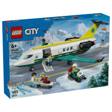 LEGO City Emergency Air Ambulance Airplane