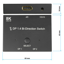 Alcasa DisplayPort Switches